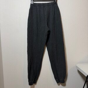 Brandy Melville Rosa Sweatpants Charcoal Grey Elastic Waist Joggers One Size
